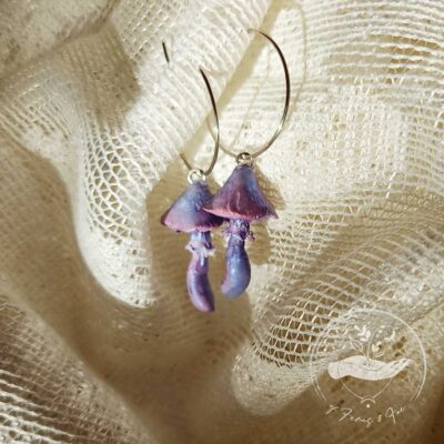 Mushroom Earrings