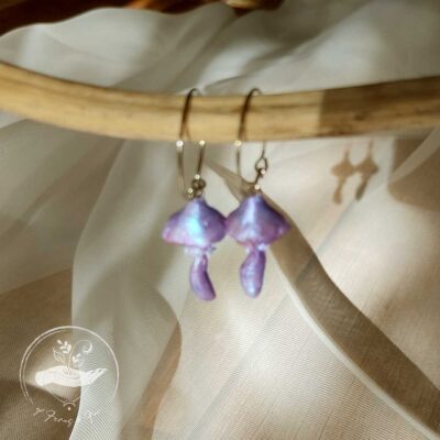 Mushroom Earrings