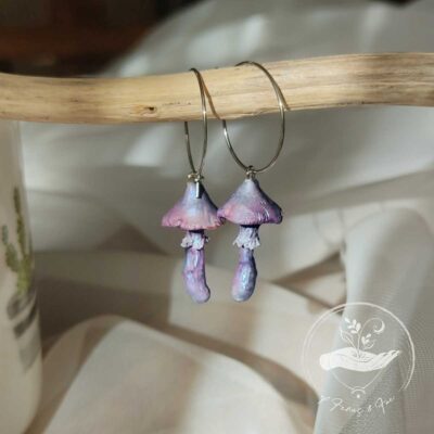 Mushroom Earrings