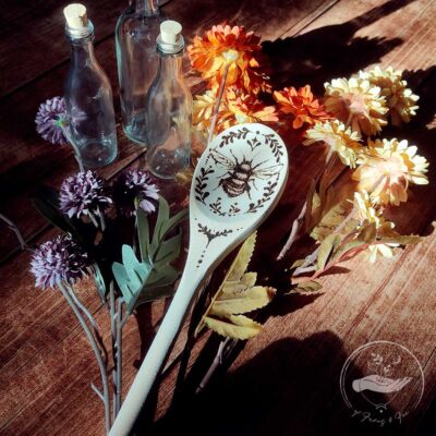 Wood Burned Spoon