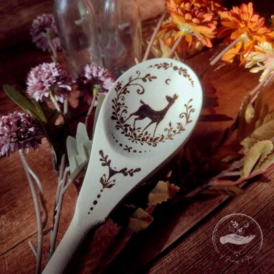 Wood Burned Spoon
